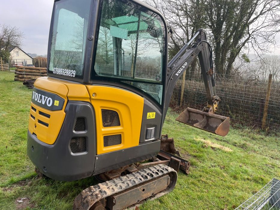 Услуги с мини багер