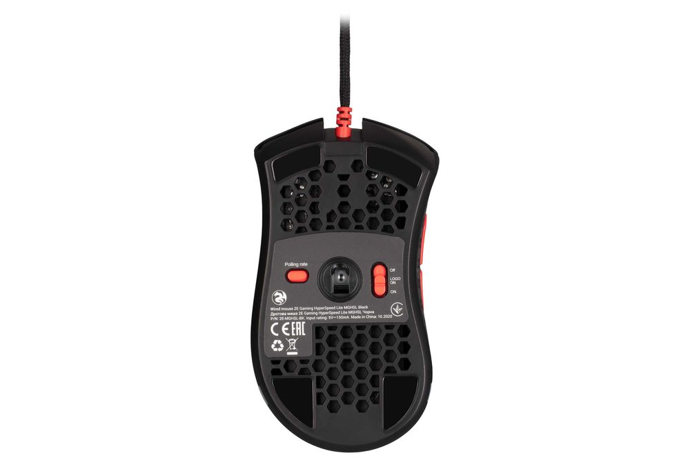 } Мышь 2E GAMING HyperSpeed Lite, RGB, USB-A, чёрный