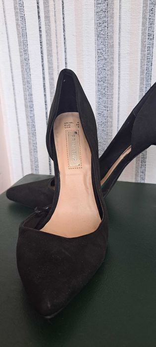 Дамски черни обувки