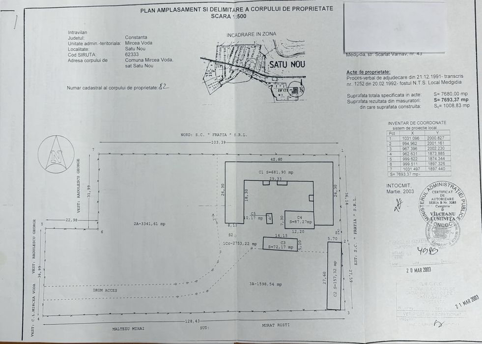 Teren intravilan 8.000