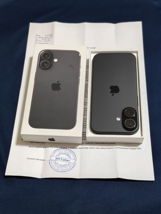 iPhone 16 128 gb ёмкость 90