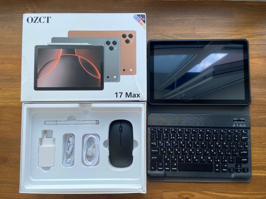 Планшет OZCT Pro 17 max 10.1 дюйм 8 Гб/1024 Гб оранжевый