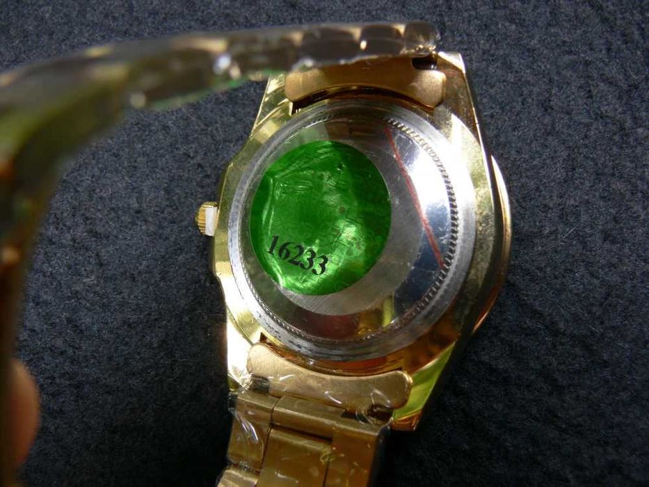 CEAS TIP R.O.L.EX SUBMARINER Gold&Blue Diamonds Superb Nou !! SUPERB