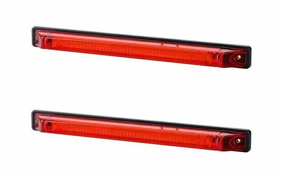 1 бр. диодни дълги LED ЛЕД габарити 12-24 волта 3 цвята , Полша