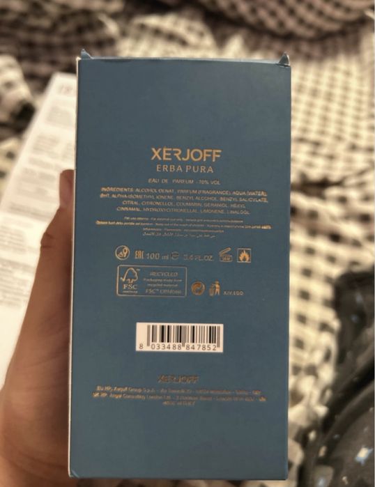Parfum Xerjoff Erba Pura