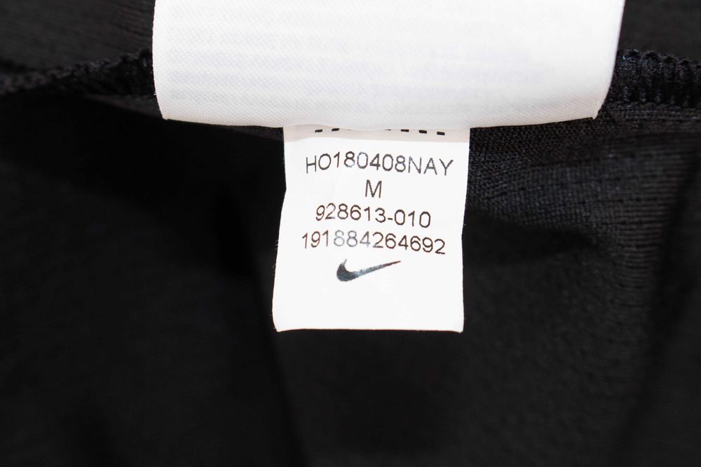 Nike Running Оригинална дамска блуза черна за бягане с цип М