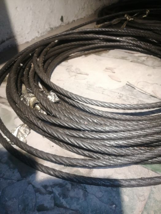 Б/у лифтовые тросы