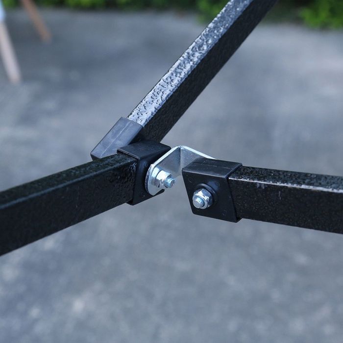 Бяла градинска шатра 3х3