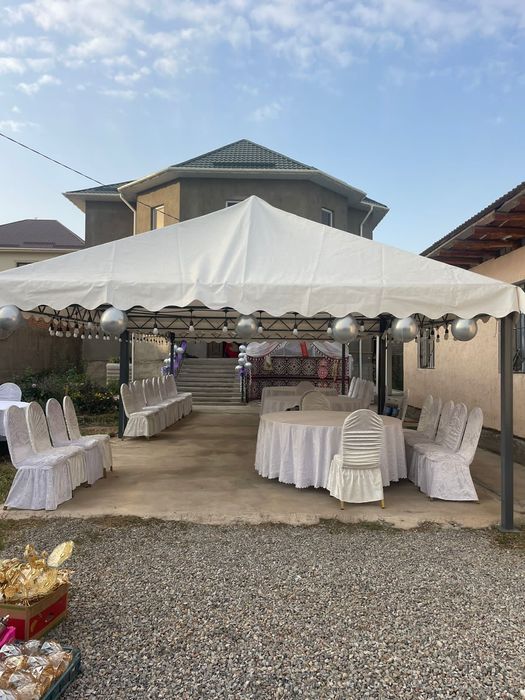 Аренда стол стулья посуда Шатыр