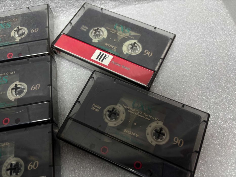 Аудио Касети Sony UX·S 60 и Sony UX·S 90 Super Chrome Class - 6 броя