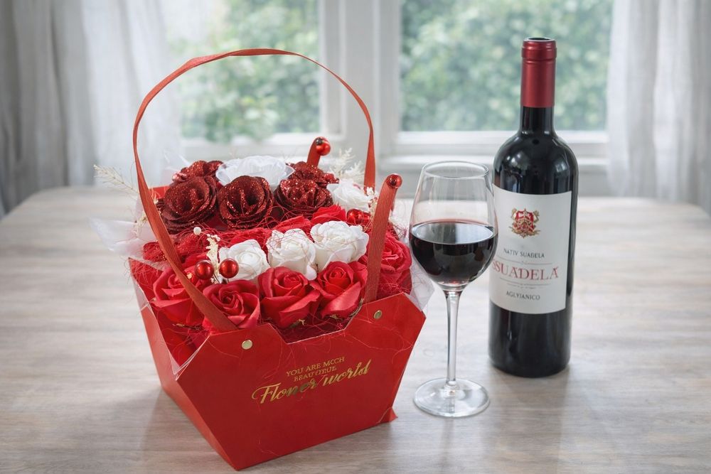 Aranjamente flori de săpun .CADOUL IDEAL