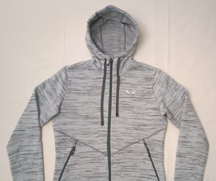 Salewa Fanes 2 Fleece Sweatshirt оригинално горнище M Салева спорт туризъм планина горно яке с качулка