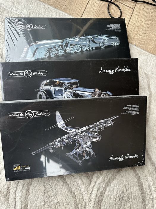 Металлический 3D конструктор Time for Machine