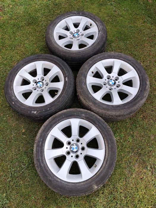 Джанти за BMW E60 E90 E46 16" BBS летни гуми 205 55 16