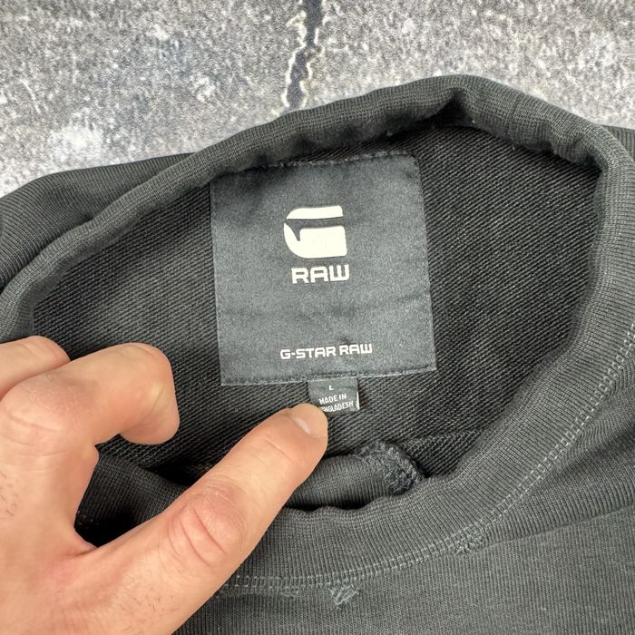 Мъжка блуза G-Star RAW (Размер L) – Цвят Черен