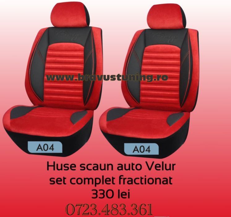 Huse scaun auto VELUR Audi,Bmw,Opel,Skoda,Passat,Logan