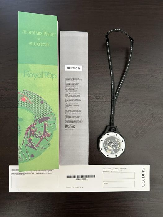 Ap x Swatch Lan ba and Ocho negro