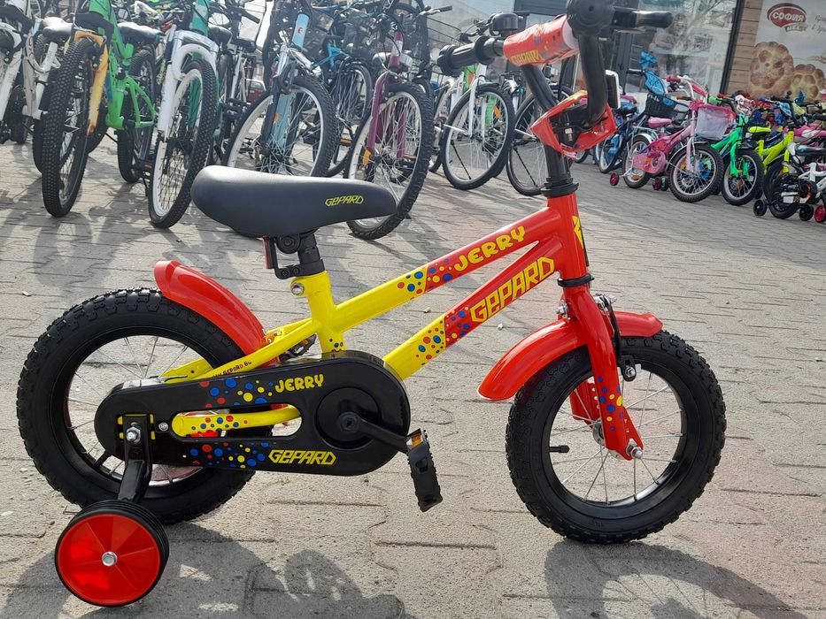 GEPARD Велосипед 12" JERRY червен