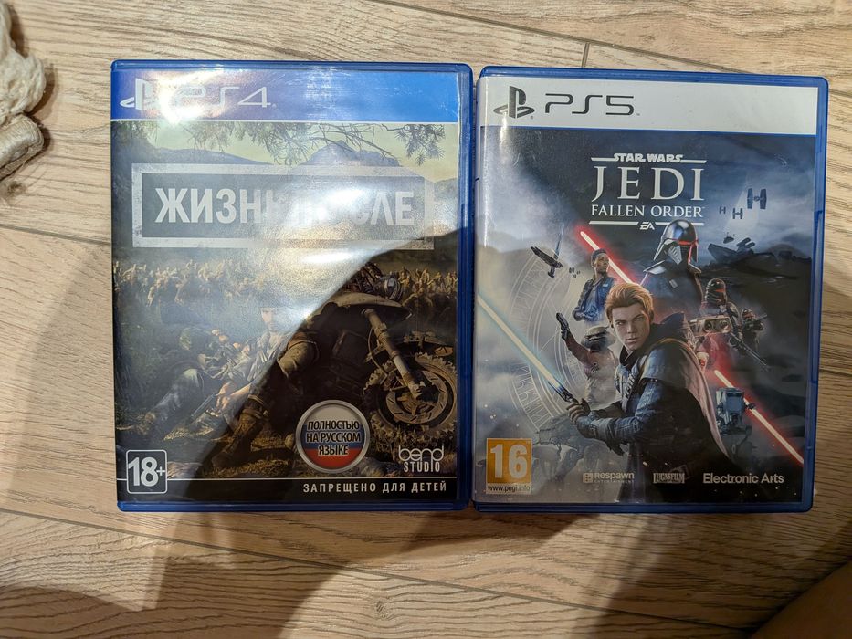 Продам Days gone и jedi Fallen order