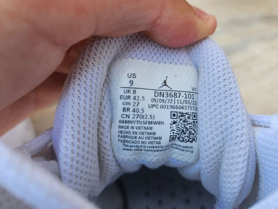 Jordan Max Aura 4 White/Pure Platinum