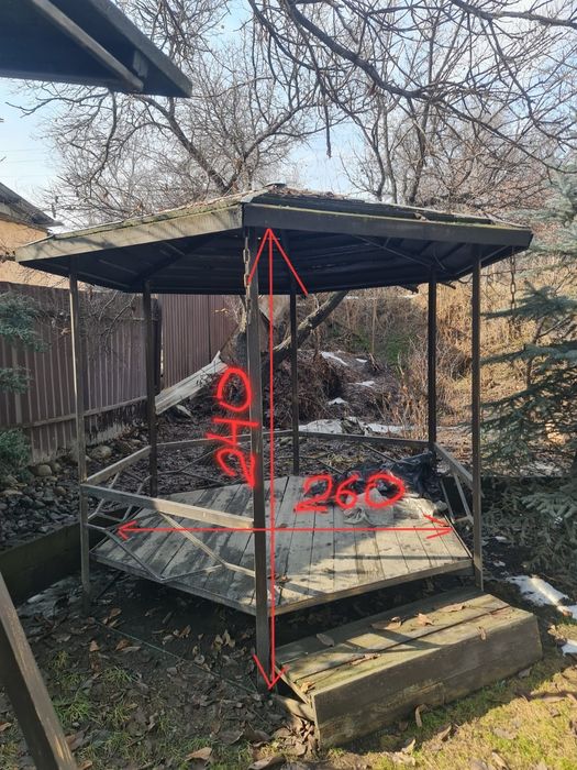 Беседка металическая