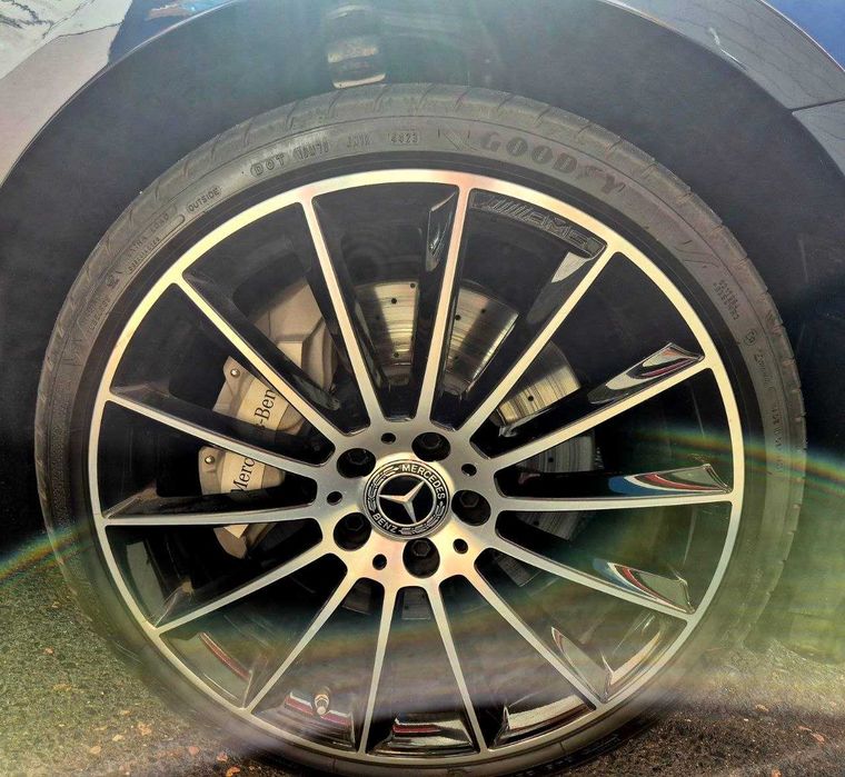 Jantele Originale Mercedes Benz AMG 20' ,echipate cu anvelope de vara Goodyear Eagle runflat marcate MOE