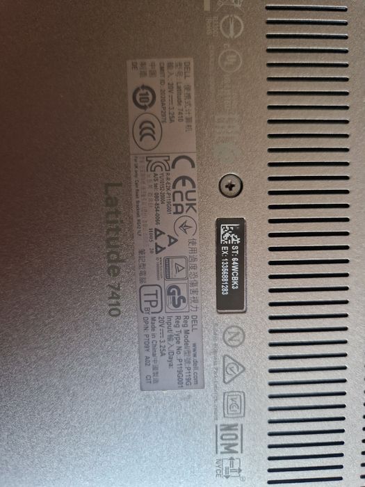 Vand Laptop DELL Latitude 7410, I5 Gen 10,  8gb ram, 256 ssd