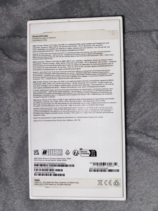 iPhone 14 Pro Max\Deep purple