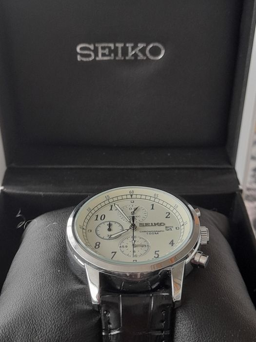 Seiko.Мъжки кварцов хронограф