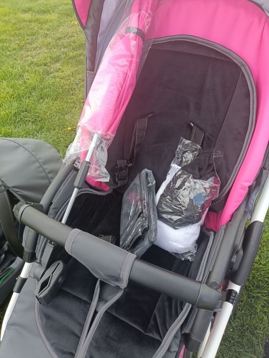 Carucior 3 in 1 Poema Pink - Krausman