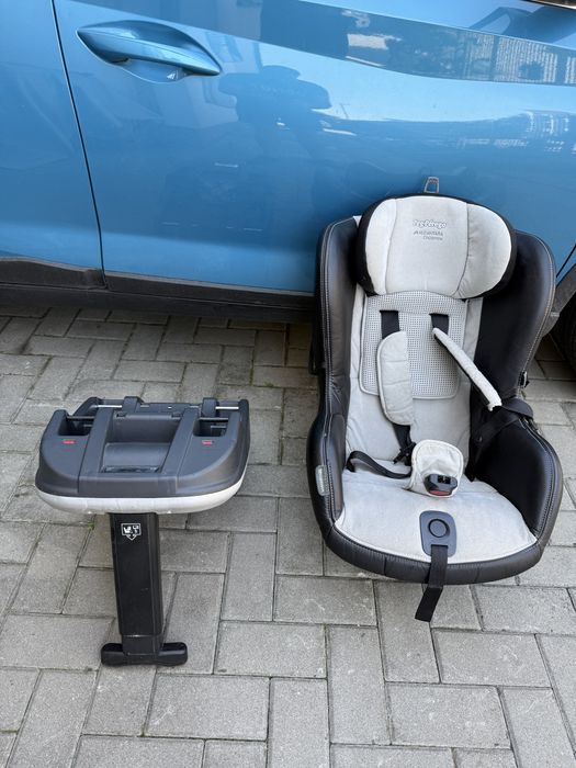 Scaun auto premium Peg Perego Alcantara cu Isofix, 9-18 kg