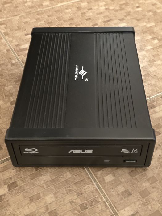Unitate optica Bluray writer ASUS in carcasa Vantec NexStar DX2