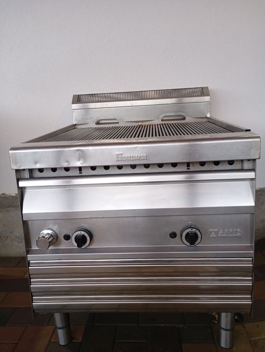 Grilvapor ARRIS , Grătar pe gaz inox profesional linea 90 x80