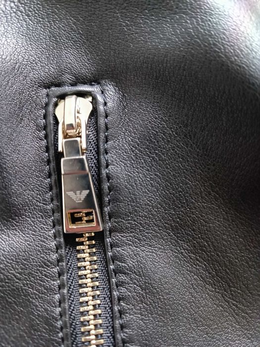 Дамско кожено яке Emporio Armani