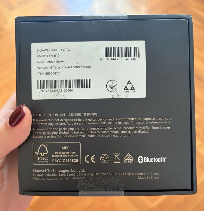 Смарт часовник Huawei Watch GT 2  46 мм Classic