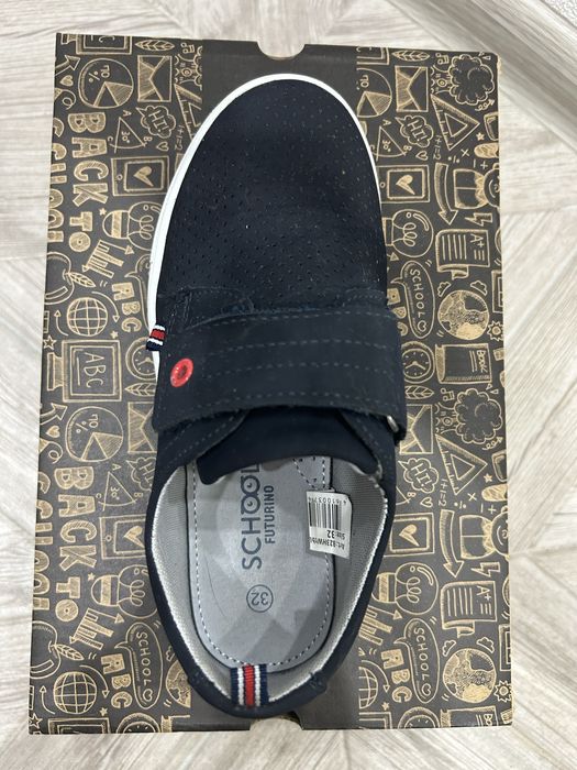 Мокасины для мальчика размер 32