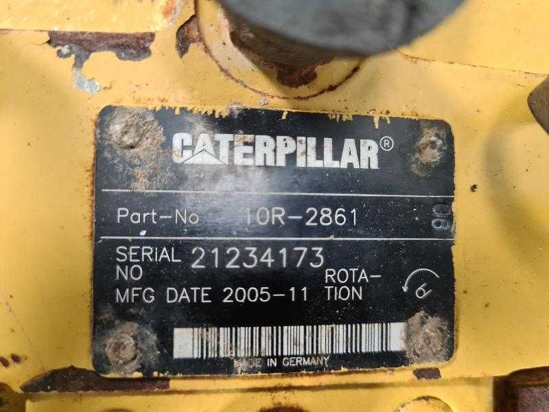 Pompa hidraulica Caterpillar 963C 10R2861 second hand verificata pompa vane debit mare utilaje constructii Uniterra Group SRL