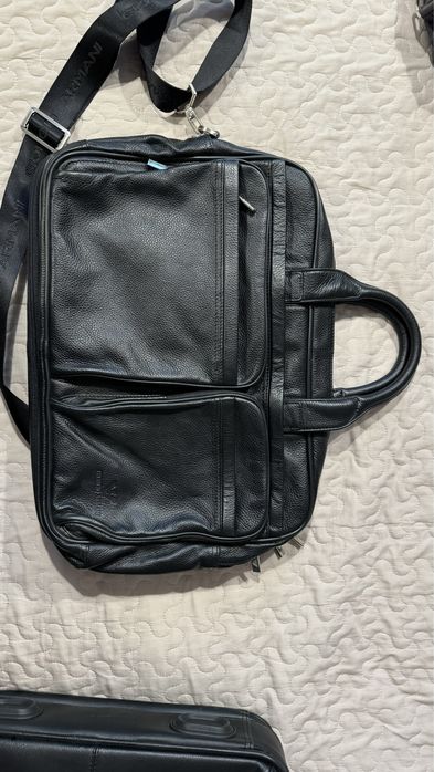 Кожаная мужская сумка