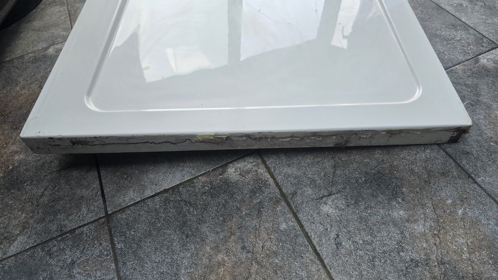 Cadita dus dreptunghiulara Schulte 80x120, impecabila,de la Hornbach