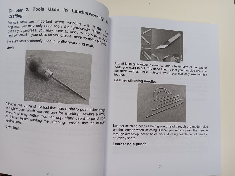 Книга за занаятчии, кожари по обработка на кожа на английски език