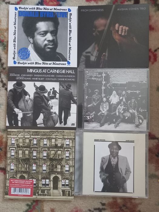 Cd uri Jazz Rock Led Zeppelin Muddy Waters etc
