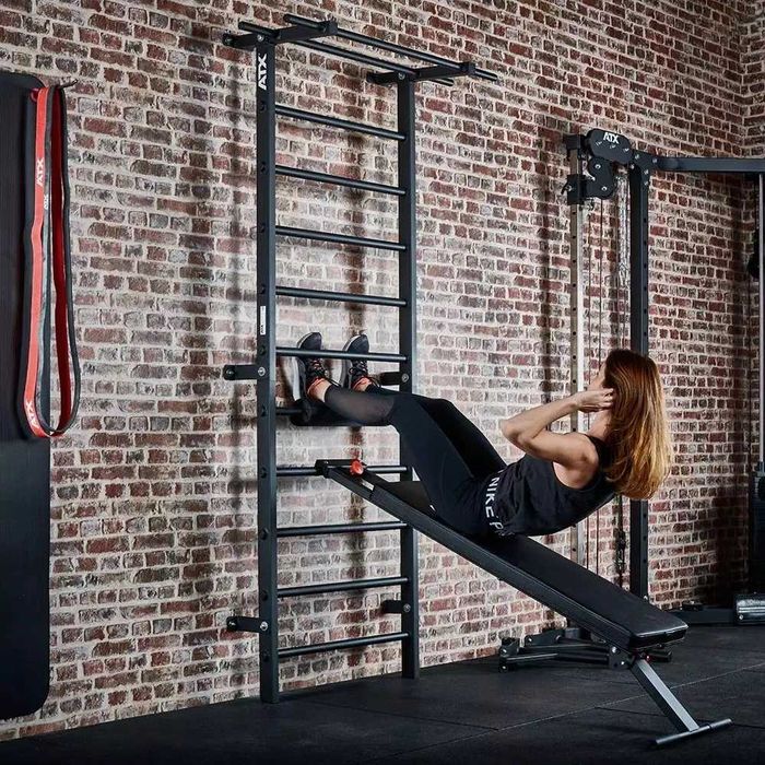 Шведска Стена с Пейка ATX Wall Bar Gym, Фитнес Уреди и Стойки