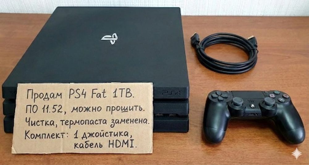 Продам Ps 4 fat