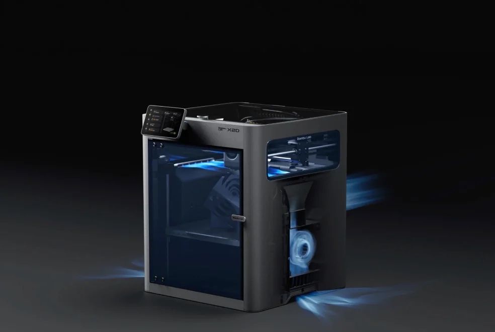 Bambu Lab X2D Combo — AMS 2 Pro bilan, 2 ta nozzle, kafolat
