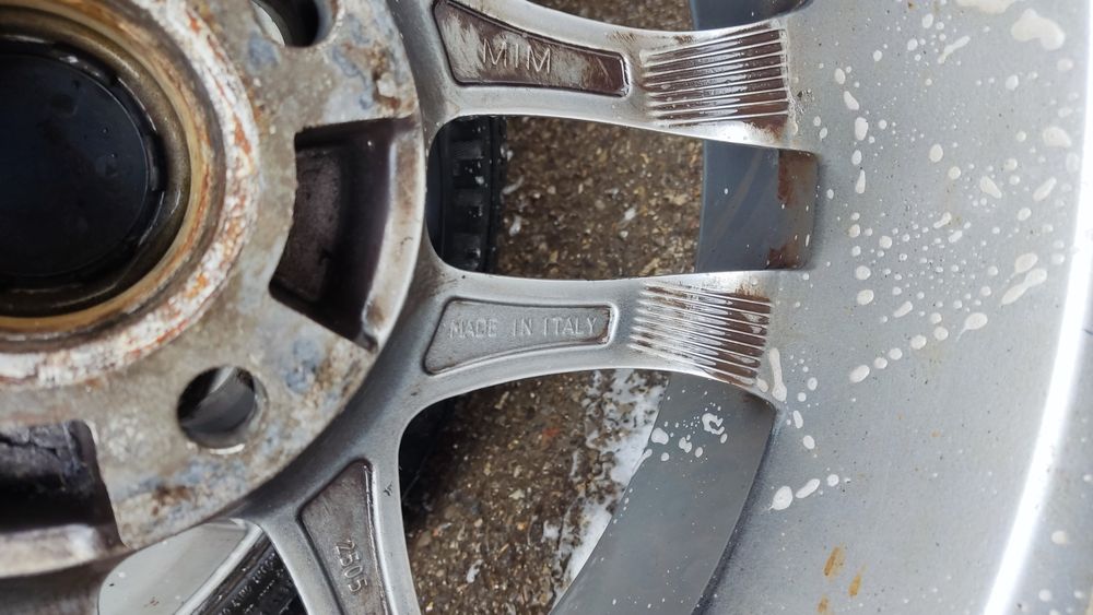 Лети джантите 4*108/17 с почти нови гуми