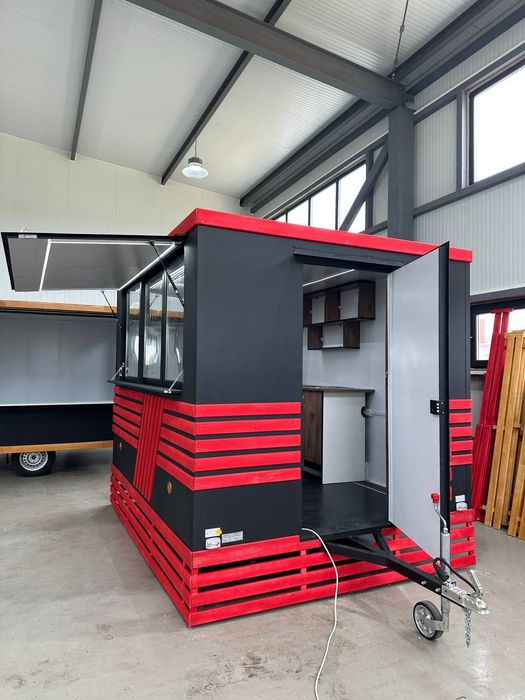 Търговска каравана за бързо хранене + аспиратор