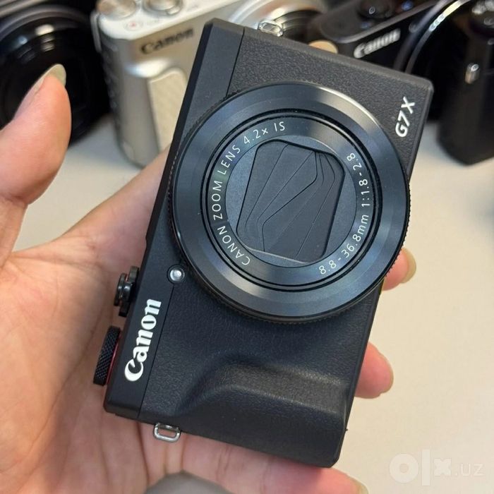 Canon g7x mark iii ideal holatda