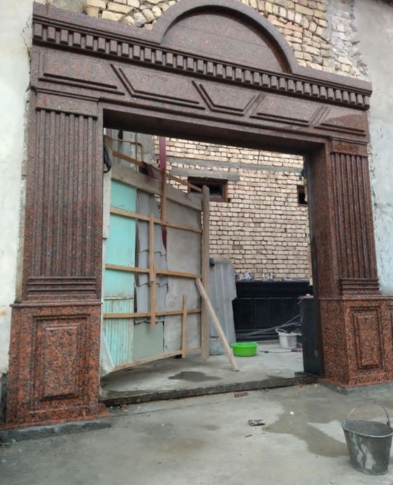 Профессионал ГРАНИТ Усталари. Мрамор Корка Травертин тош ишлари