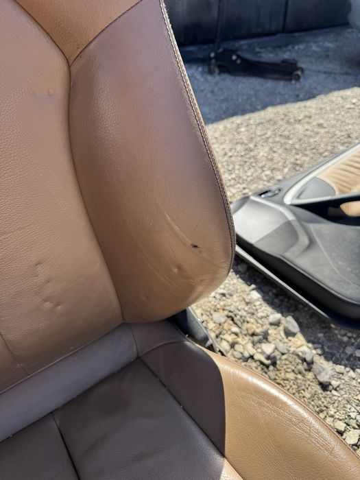 Кафяв салон за Mercedes Clk W209