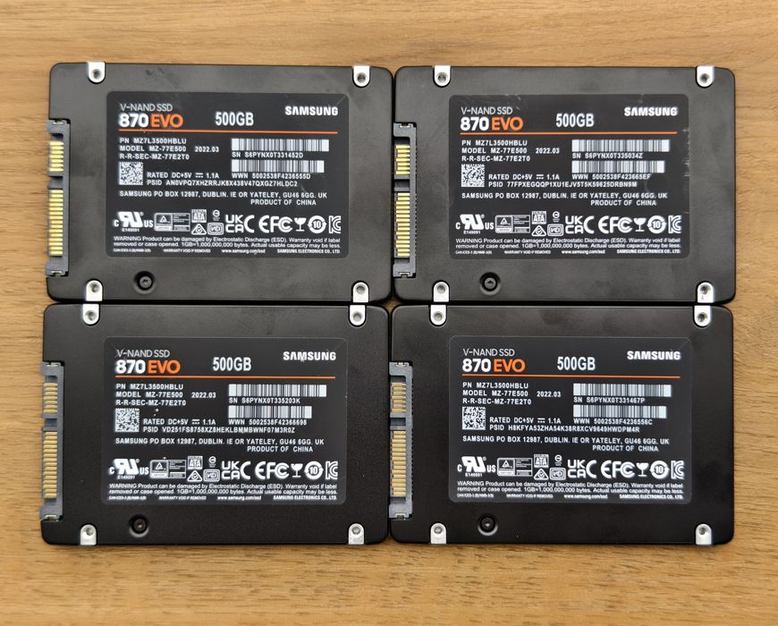 SSD Original Samsung 870EVO 500gb